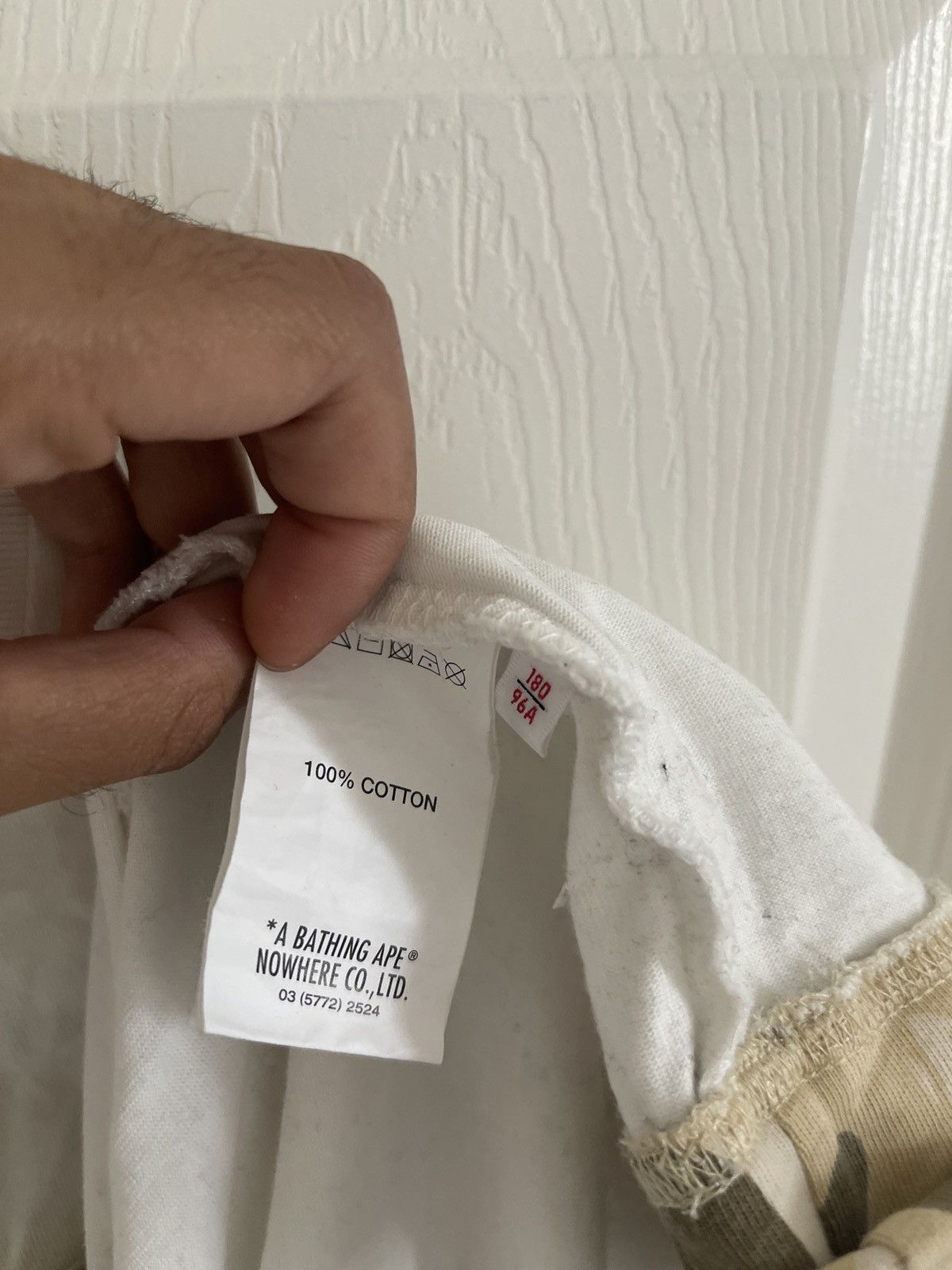 Aape A bathing ape AAPE white layered camo t Size US L / EU 52-54 / 3 - 4 Thumbnail