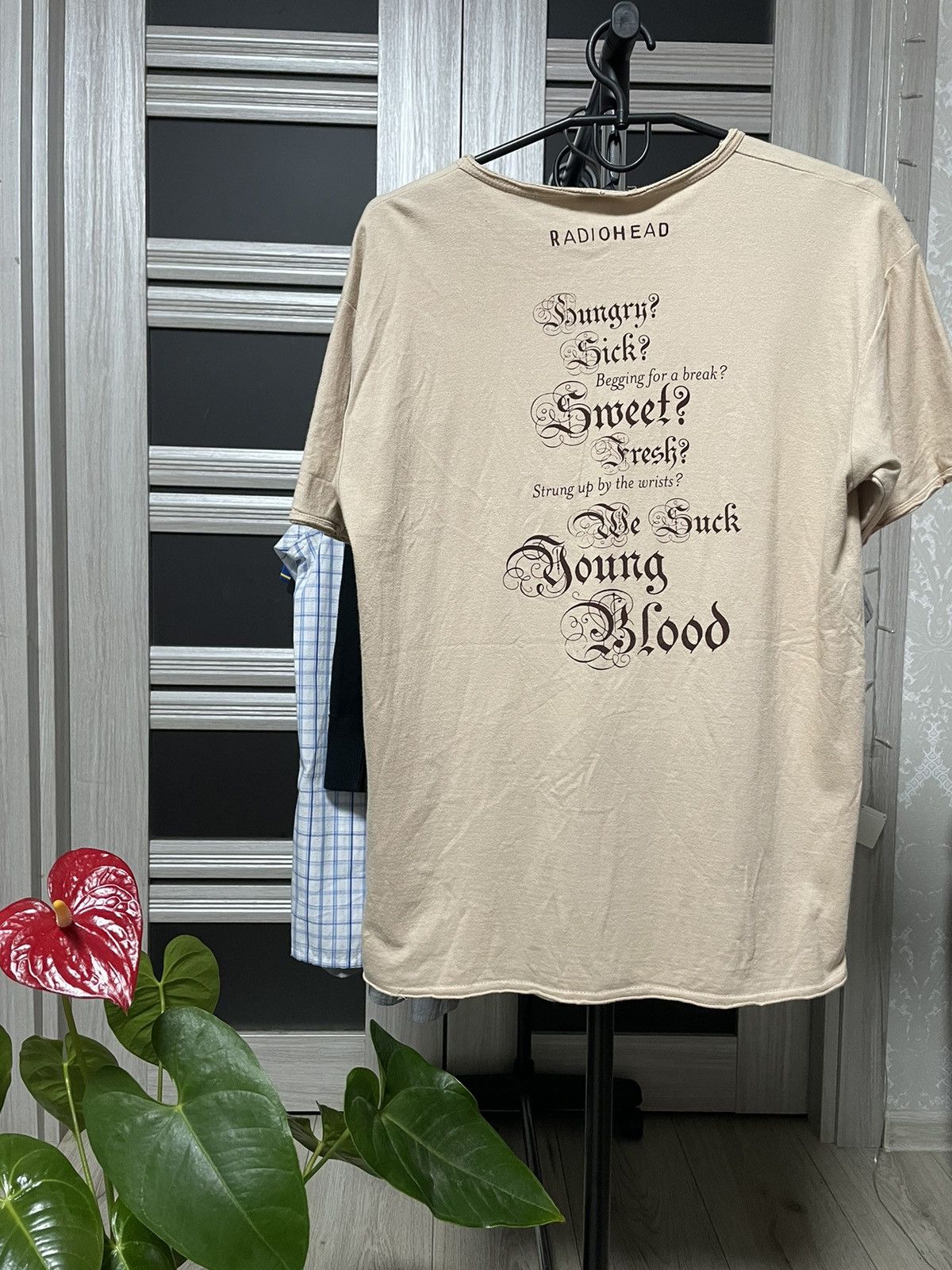 Band Tees × Vintage Vintage Rare RadioHead Tee By WASTE UK Size US M / EU 48-50 / 2 - 2 Thumbnail