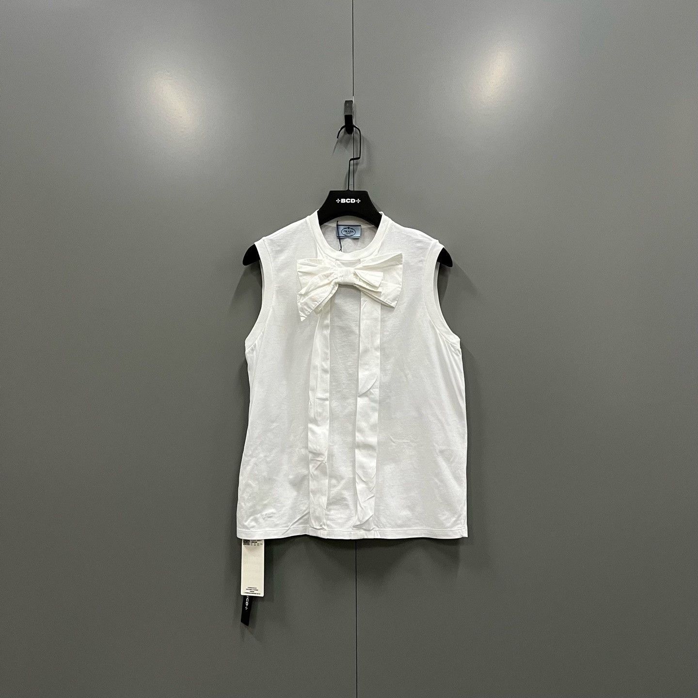 Prada Prada White Tank Top XS Women Size XS / US 0-2 / IT 36-38 - 1 Thumbnail
