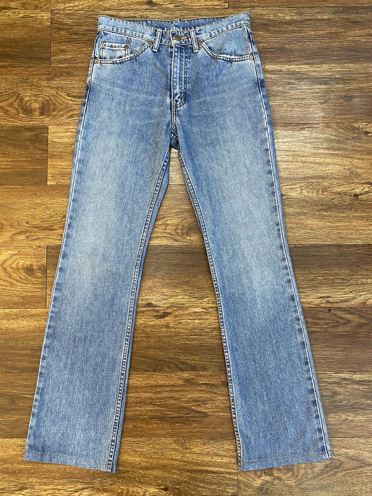 image of Levis x Levis Vintage Clothing Size 30 Vintage Levi's 517 Flare Jeans Bootcut Bellbottom in Blue