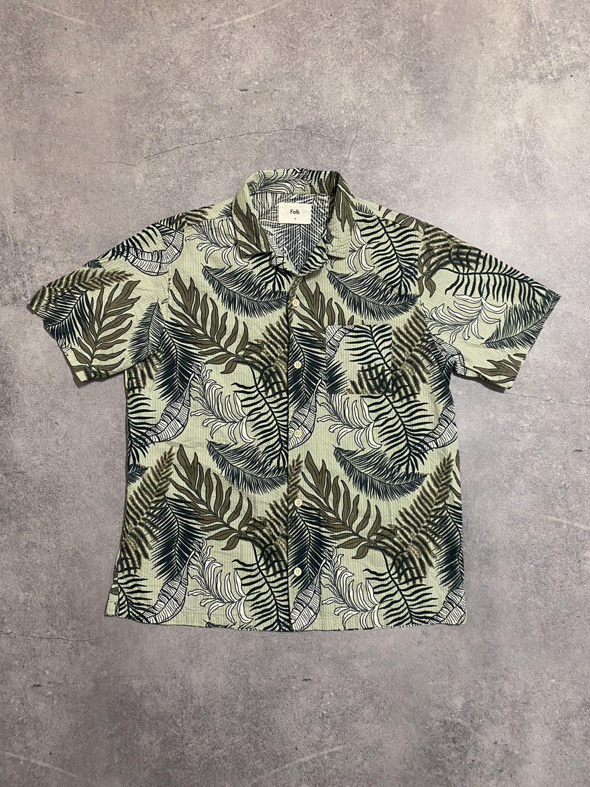 Folk Folk Hawaiian Floral Short Sleeve Shirt Size US L / EU 52-54 / 3 - 1 Thumbnail