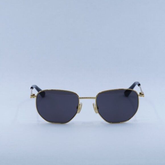 Bottega Veneta 🕶️ New Bottega Veneta BV1301S 001 Sunglasses - Gold Frame Size ONE SIZE - 2 Thumbnail