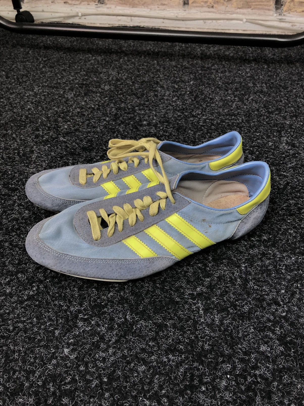 Adidas 🔥70s YUGOSLAVIA ADIDAS TRIPLE JUMP SPIKE ARCHIVE SNEAKERS Size US 9.5 / EU 42-43 - 12 Thumbnail