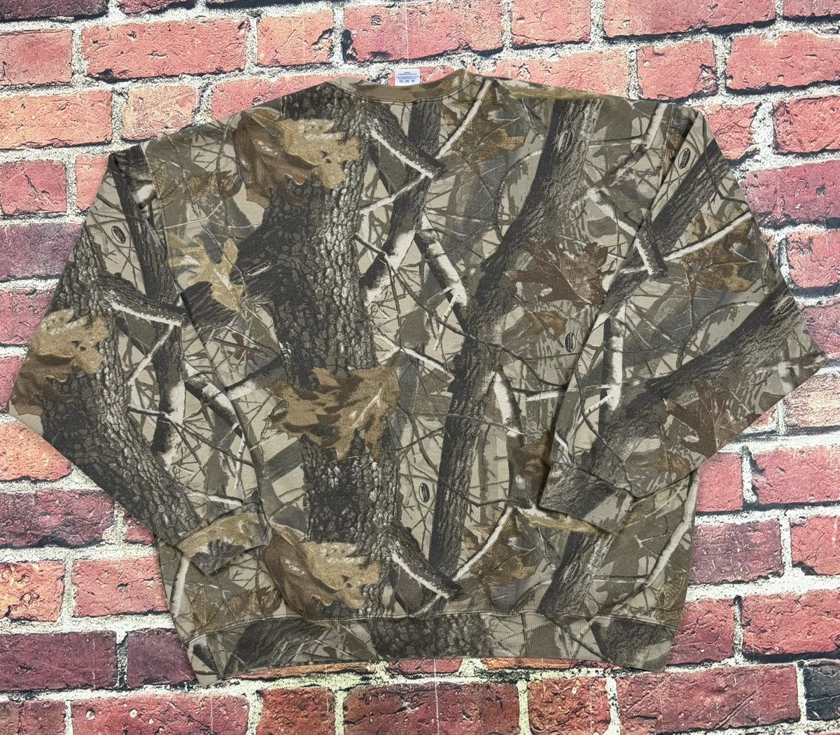 Realtree Vintage Jerzees Outdoors Camo Blank Sweatshirt RealTree 3XL Size US XXL / EU 58 / 5 - 2 Thumbnail