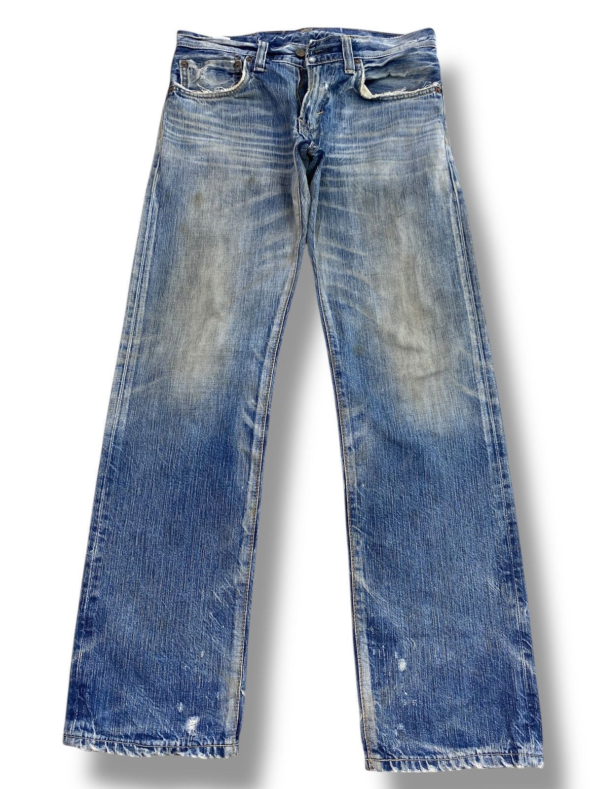 Edwin Edwin Brand Faded Blue Wash Style Loose Jeans Size US 32 / EU 48 - 1 Thumbnail