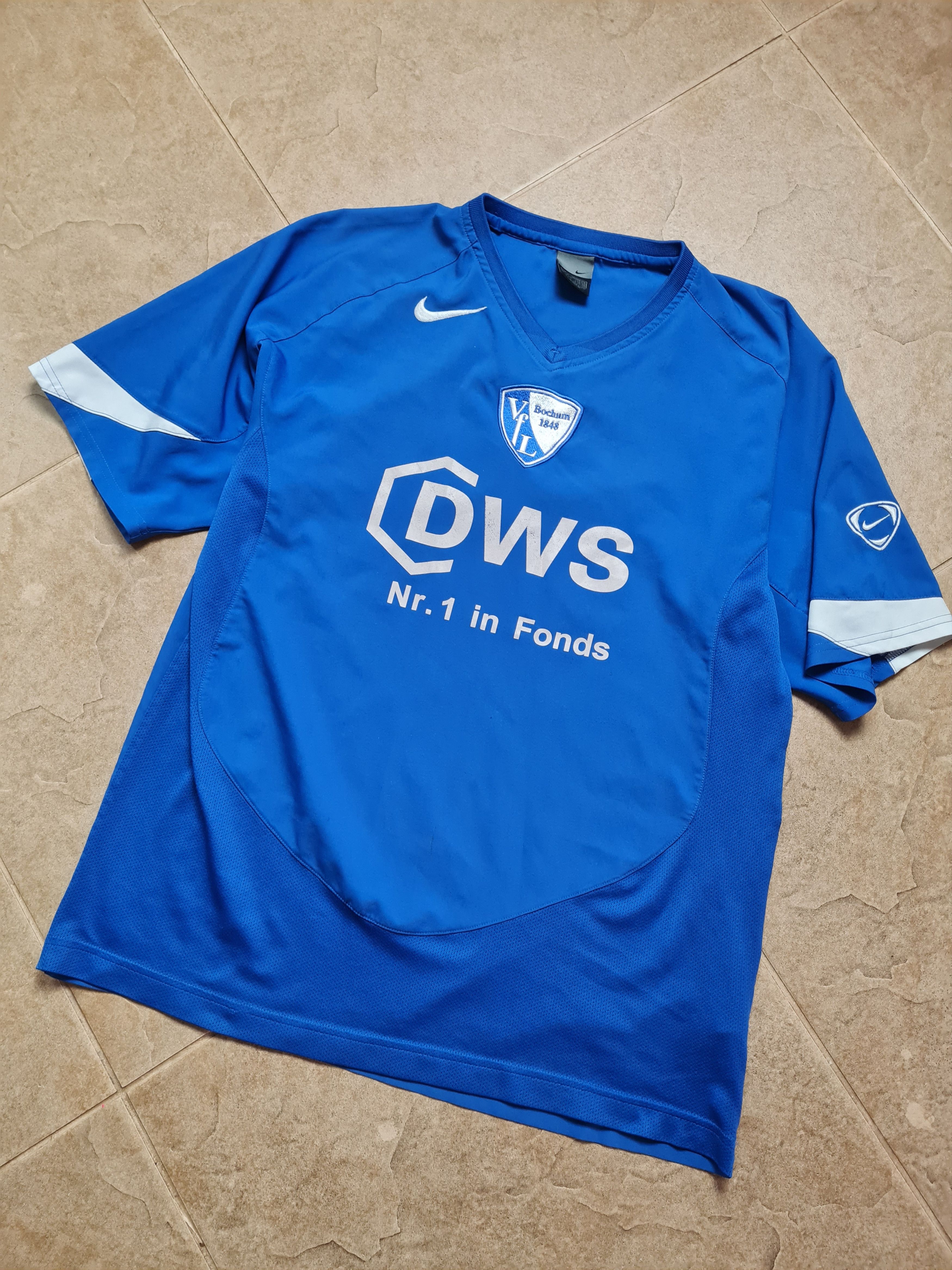 Nike NIKE VFL Bochum 2005/2006 Home Blue Shirt Size M Size US M / EU 48-50 / 2 - 4 Thumbnail