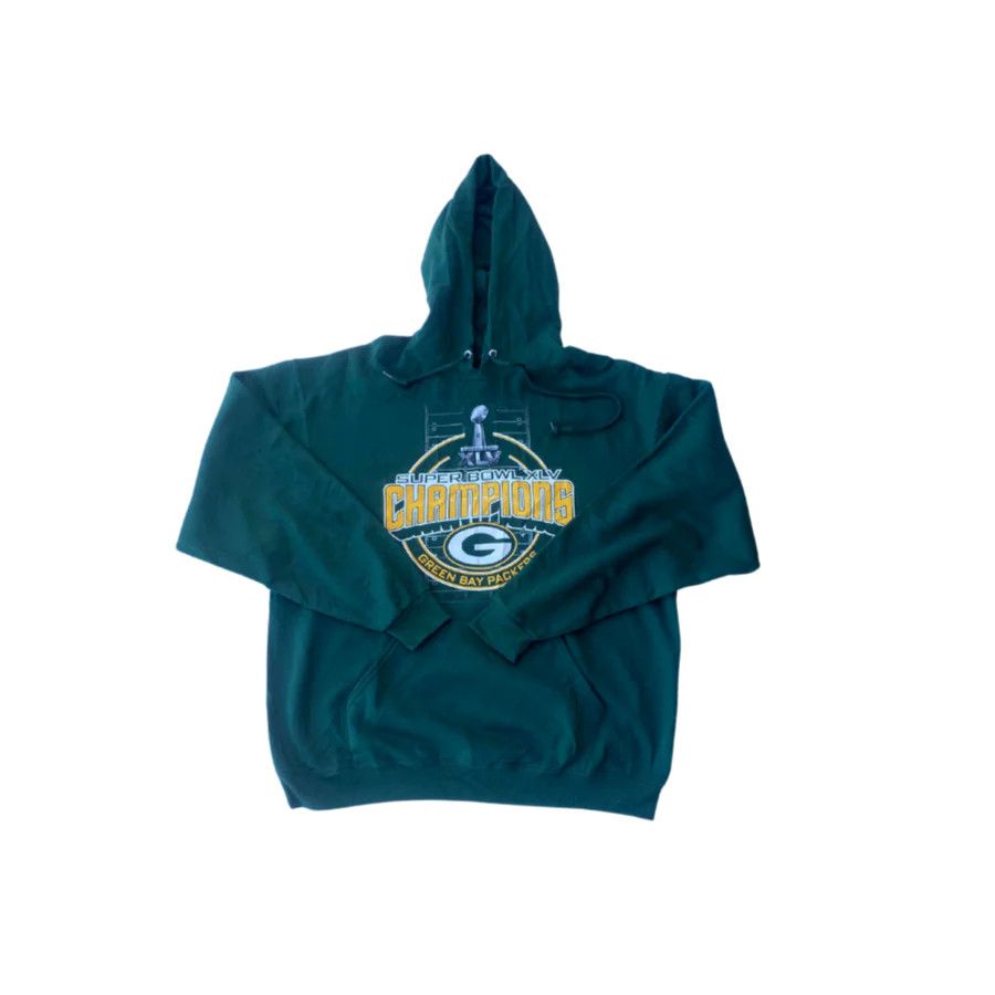 Vintage NFL Green Bay Packers Hoodie Size US XL / EU 56 / 4 - 1 Preview