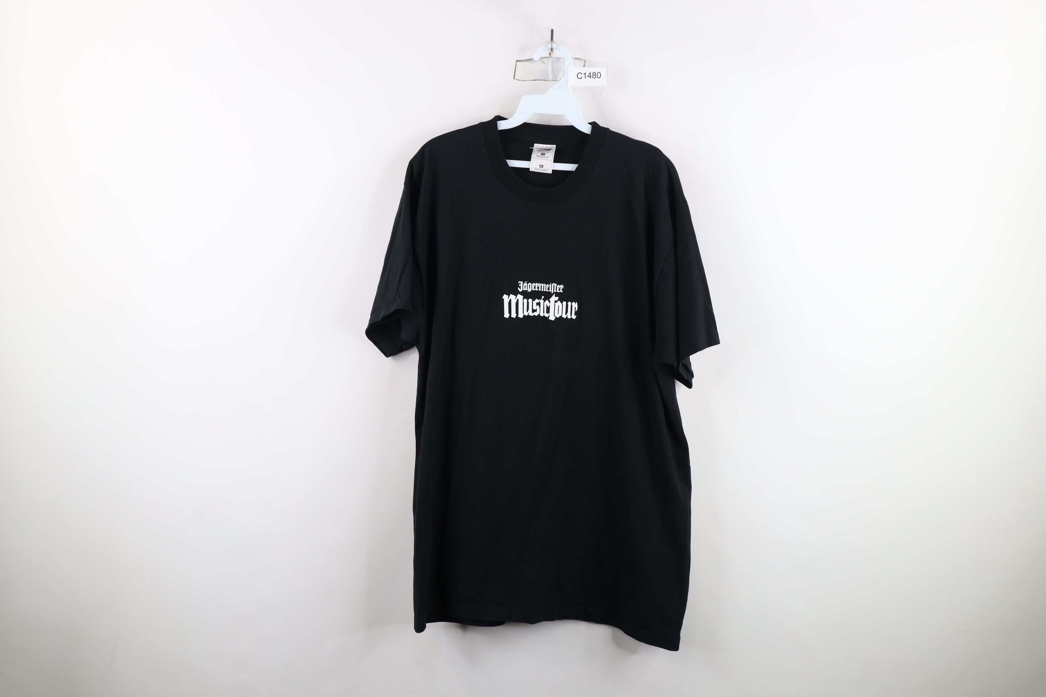 Vintage Vintage Y2K 2002 Jagermeister Tour Short Sleeve T-Shirt Size US XL / EU 56 / 4 - 1 Thumbnail