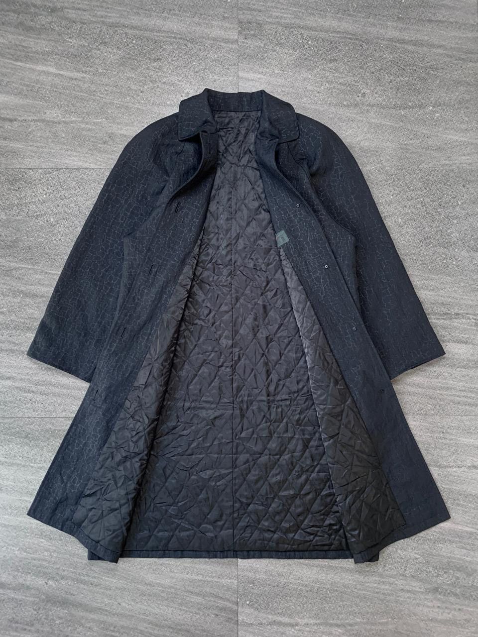 Yohji Yamamoto FREE TAX! AAR Textured Long Blazer Jacket - Medium Size US M / EU 48-50 / 2 - 4 Thumbnail