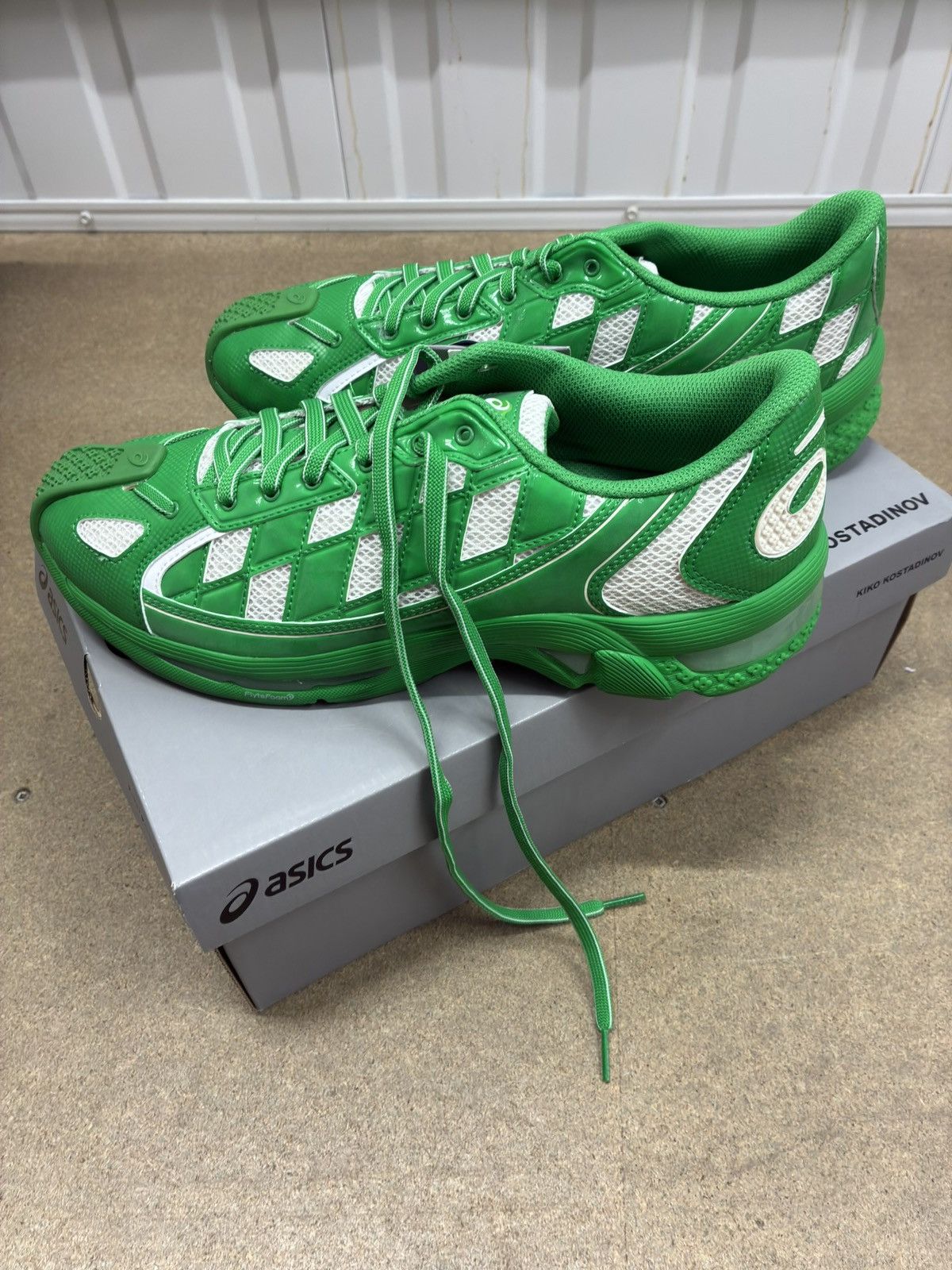 Asics × Kiko Kostadinov ASICS KIKO KOSTADINOV GEL KIRIL CILANTRO WHITE GREEN 10.5 10 Size US 10.5 / EU 43-44 - 9 Thumbnail
