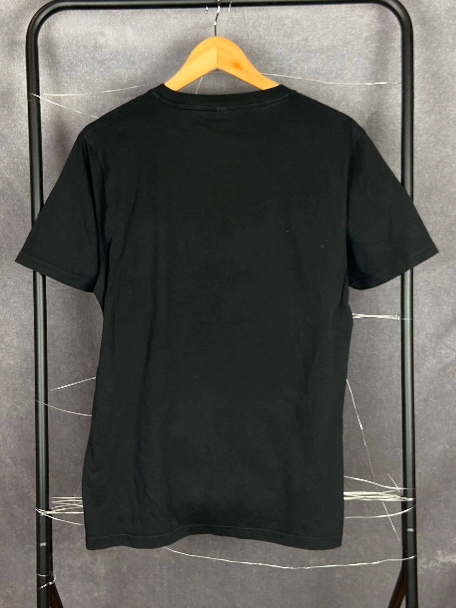 Moschino Moschino Swim Black Tee – Bold Blue Logo (L) Size US L / EU 52-54 / 3 - 4 Thumbnail
