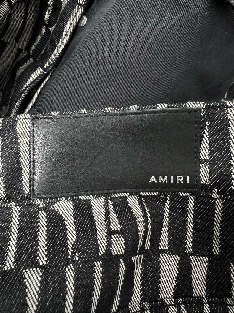 Amiri Amiri letter logo side button jeans long pants Size US 32 / EU 48 - 5 Thumbnail