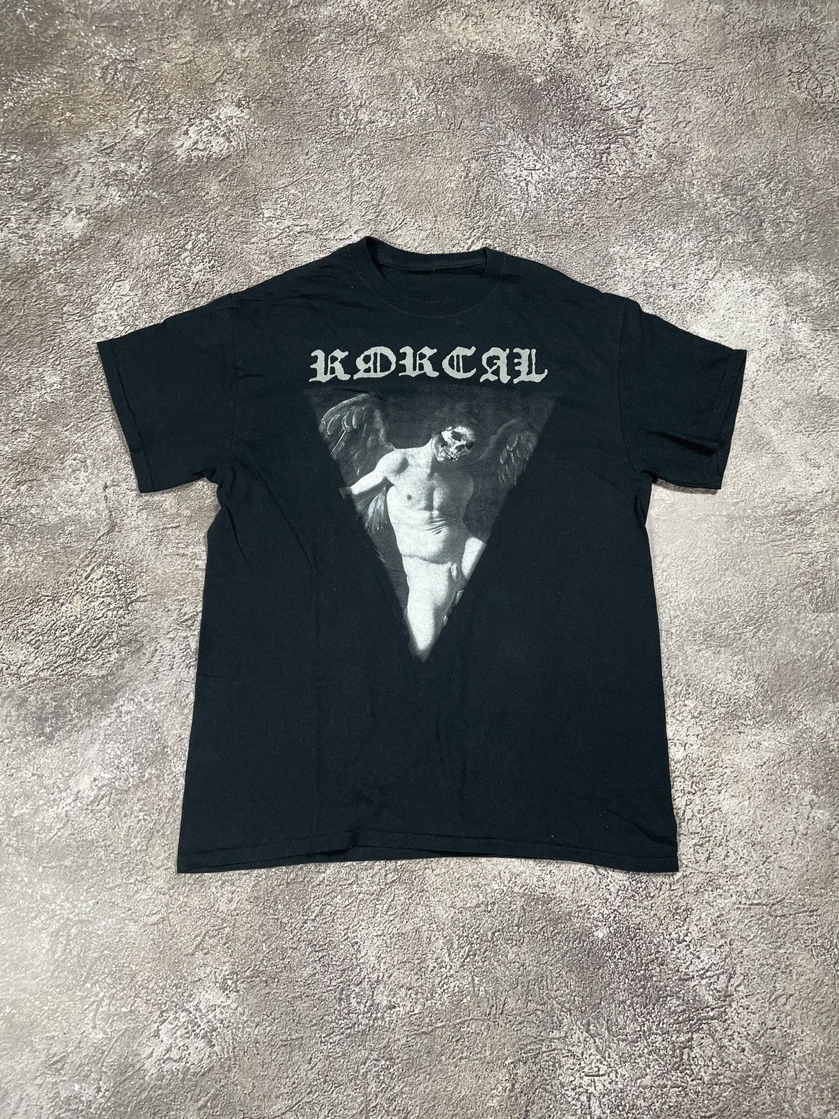Vintage Vintage 90s Graphic Tee Punk Abstract Horror Grunge Boxy M Size US M / EU 48-50 / 2 - 3 Thumbnail