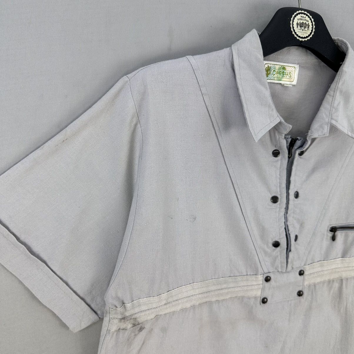 Cactus Store LA Vintage Cactus California Workshirt Pullover Size US S / EU 44-46 / 1 - 2 Thumbnail