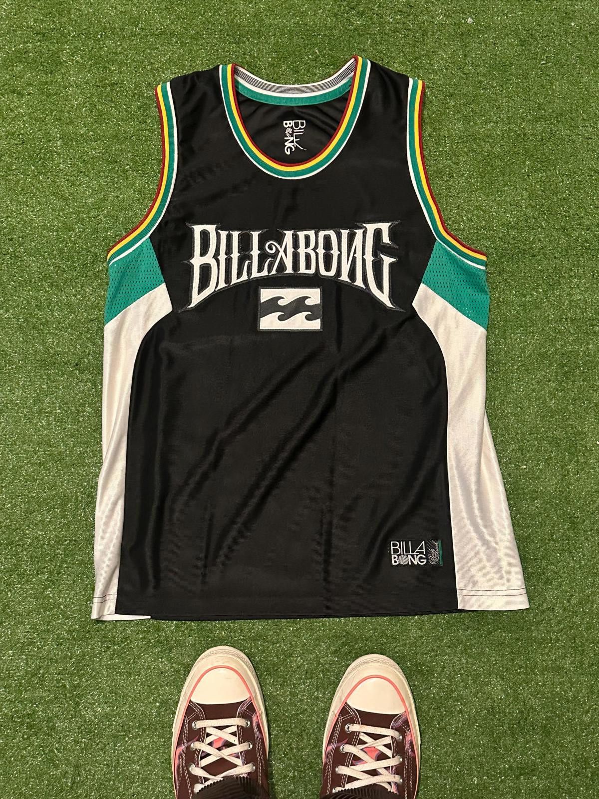 Billabong Billabong Men's Black and Multi-Color Activewear Jersey Size US L / EU 52-54 / 3 - 1 Thumbnail