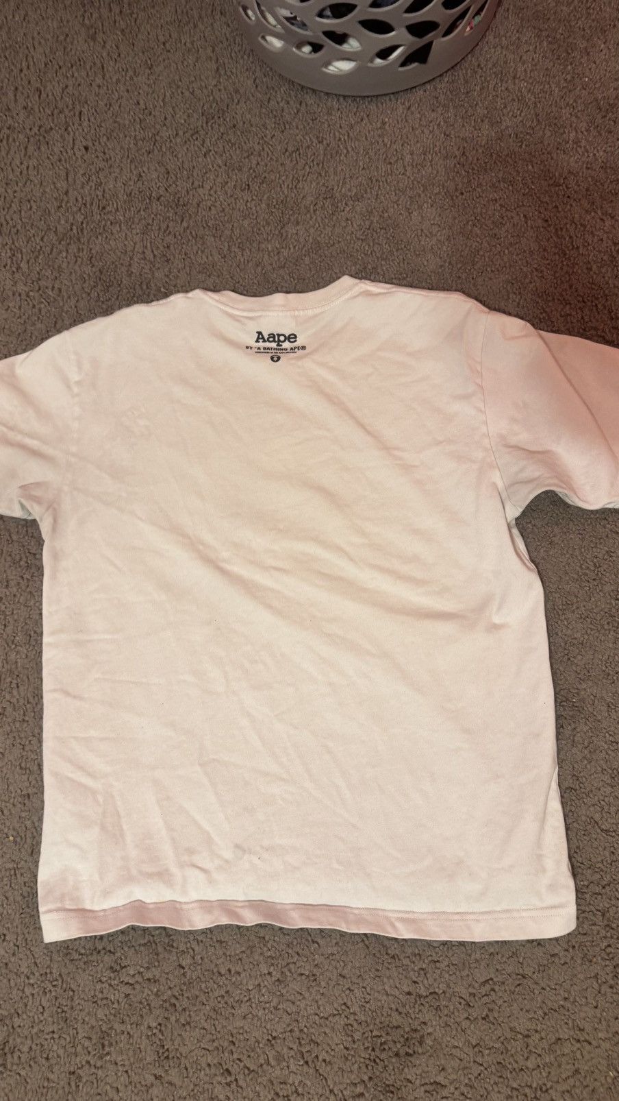 Aape Aape White Printed T Shirt Size US M / EU 48-50 / 2 - 7 Thumbnail