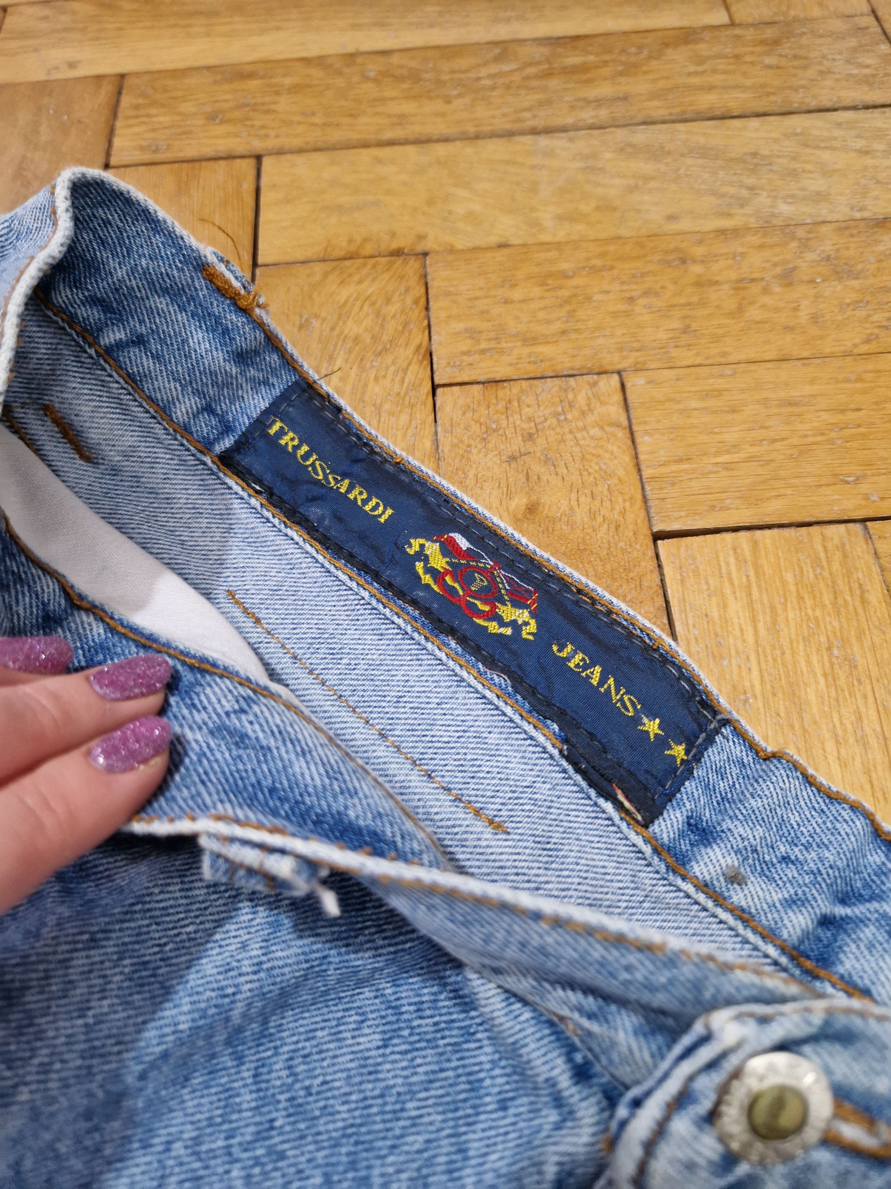 Japanese Brand × Trussardi × Vintage Trussardi heavy denim pants Size US 36 / EU 52 - 5 Thumbnail