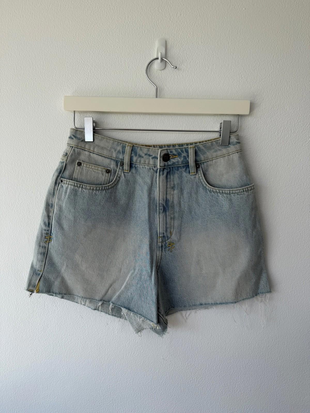 Ksubi new ksubi womens denim hi line shorts drift blue 26 8 s Size 26" / US 2 / IT 38 - 1 Thumbnail