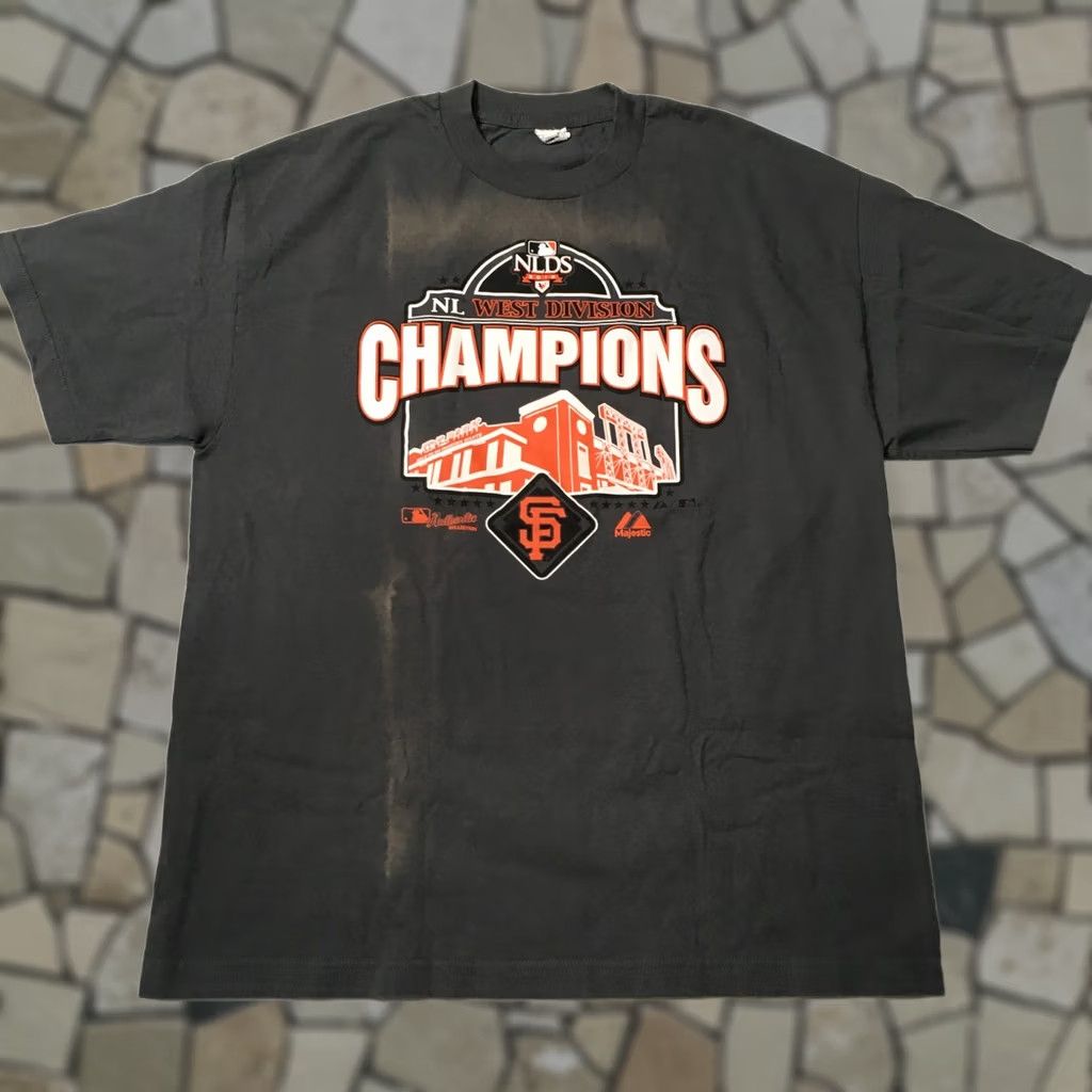 Champion New title: Shirt Men XL Black SF Giants 2010 NL West Champs - Cotton Size US XL / EU 56 / 4 - 1 Thumbnail