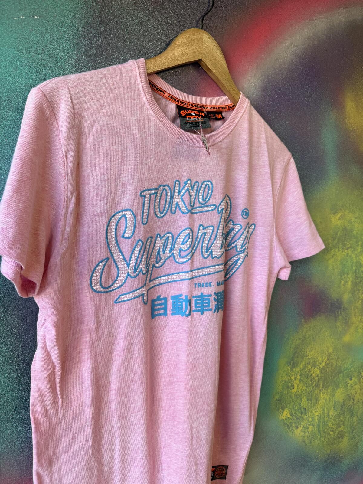 Other Superdry pink Tokyo athletics graphic t shirt Size US M / EU 48-50 / 2 - 3 Thumbnail