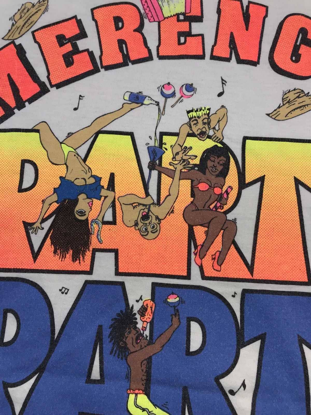Band Tees × Vintage Vintage Party T Shirt Dominican Republic Size US XL / EU 56 / 4 - 14 Thumbnail