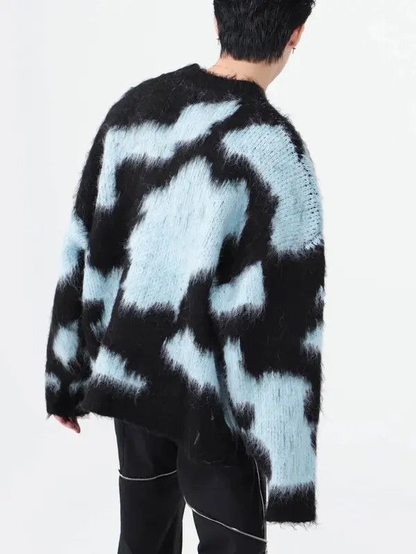 Japanese Brand × Vintage Knit streetwear sweater pullover y2k style oversized Size US L / EU 52-54 / 3 - 3 Thumbnail