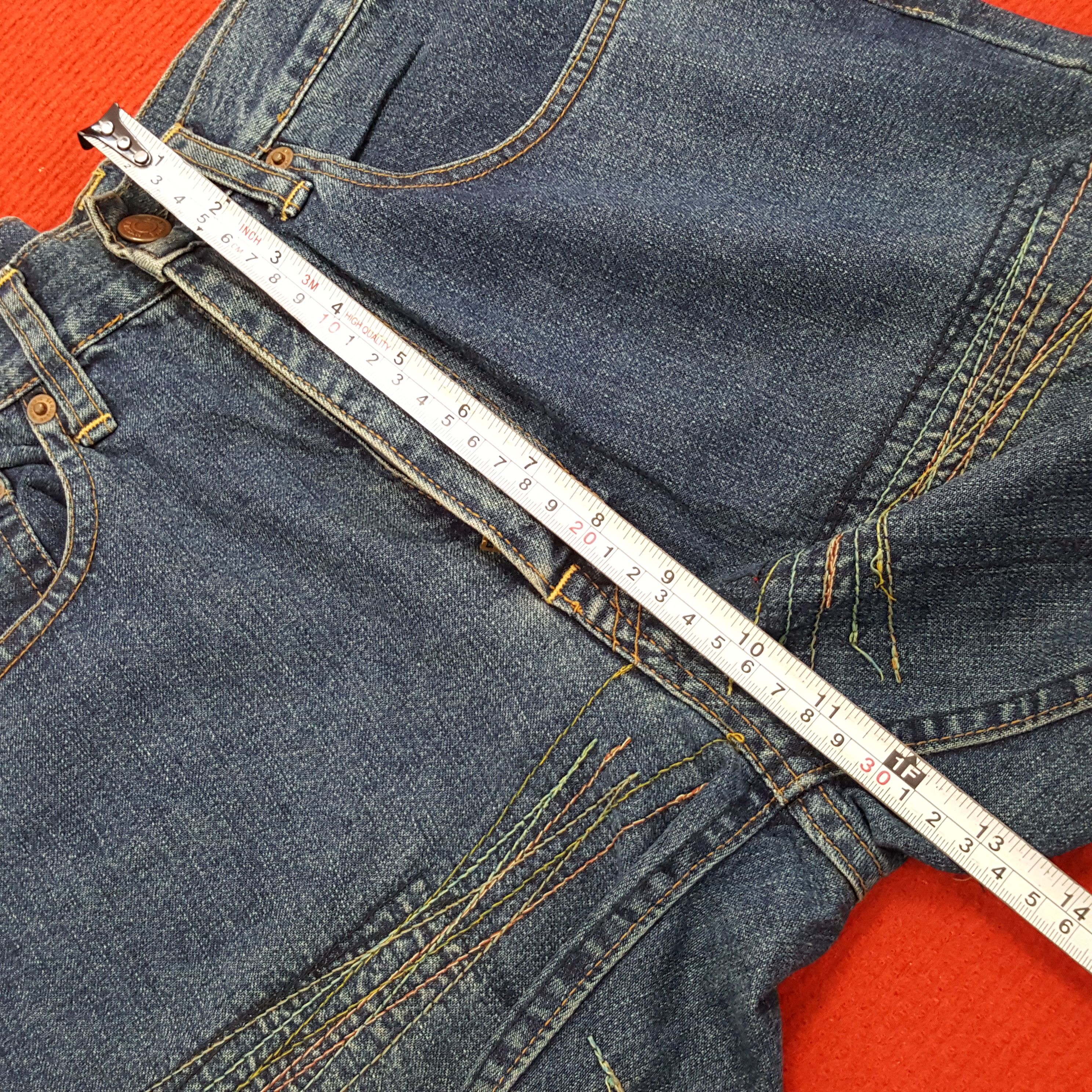 Hysteric Glamour × Japanese Brand × Vintage Hysteric Glamour Kinky Jeans Fashion Design Style Jeans Size US 28 / EU 44 - 8 Thumbnail