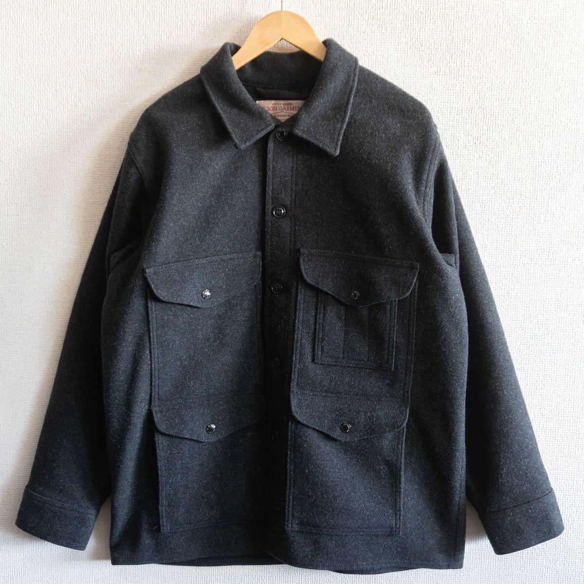 Filson Filson Double Mackinaw Cruiser Jacket Gray Size 42 Size US XS / EU 42 / 0 - 1 Thumbnail