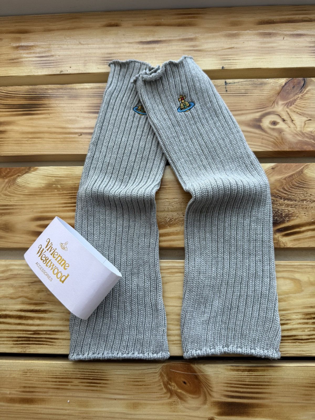 Vivienne Westwood NWT Archive Vivienne Westwood Japan Luxury Orb Logo Socks Size ONE SIZE - 6 Thumbnail