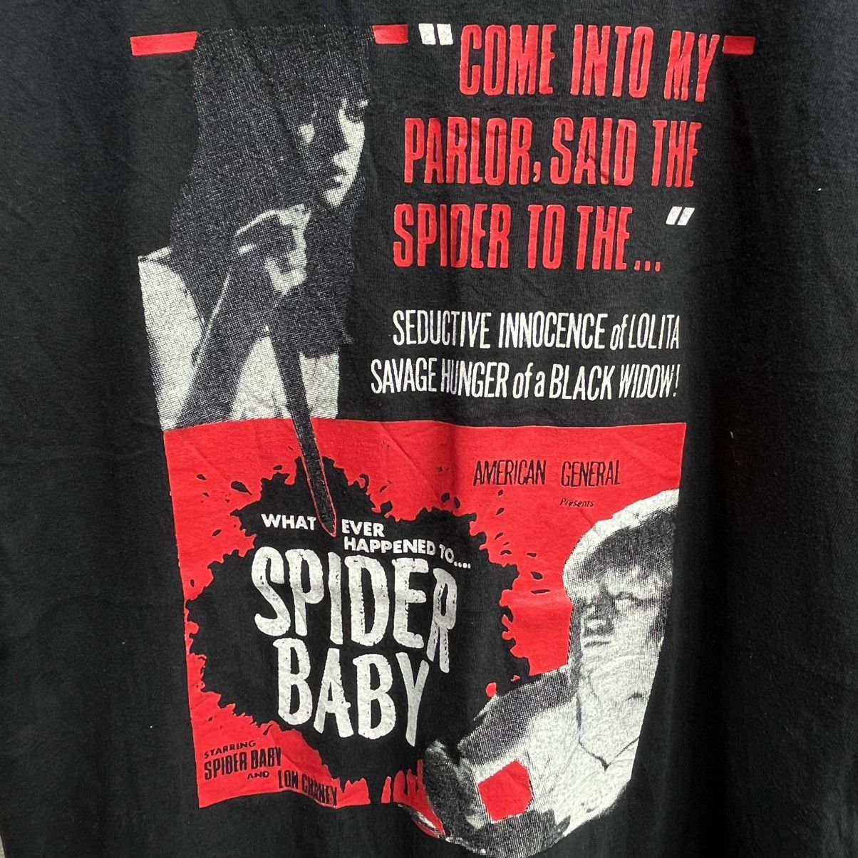 Vintage Vintage SPIDER BABY movie tee horror Size US M / EU 48-50 / 2 - 3 Thumbnail