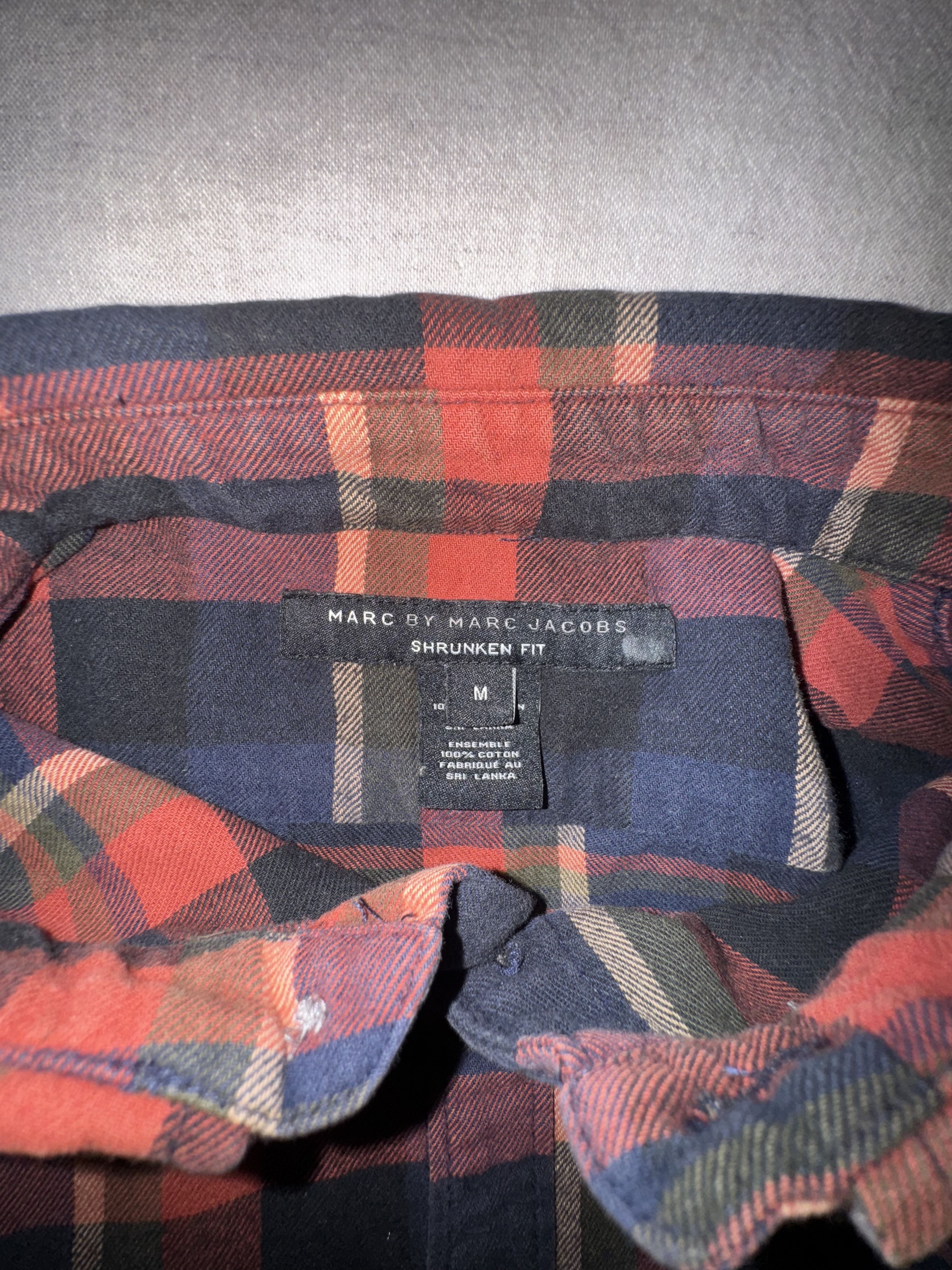 Marc by Marc Jacobs marc by marc jacobs shrunken fit long sleeve plaid button-up Size US M / EU 48-50 / 2 - 3 Thumbnail