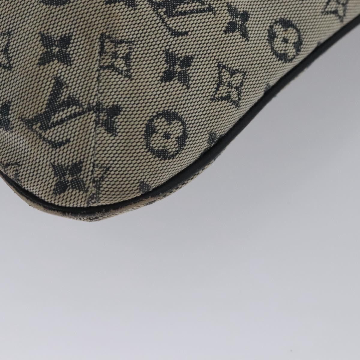 Louis Vuitton LOUIS VUITTON Monogram Mini Françoise Tote Bag Blue M92208 Size ONE SIZE - 16 Thumbnail