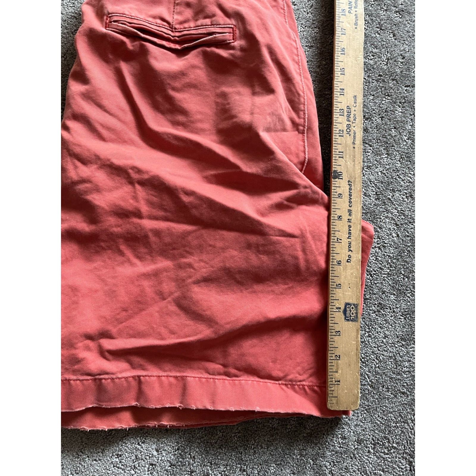 J.Crew J.CREW Shorts Mens 34 Pink Cotton Chino Casual Preppy Size US 34 / EU 50 - 4 Thumbnail