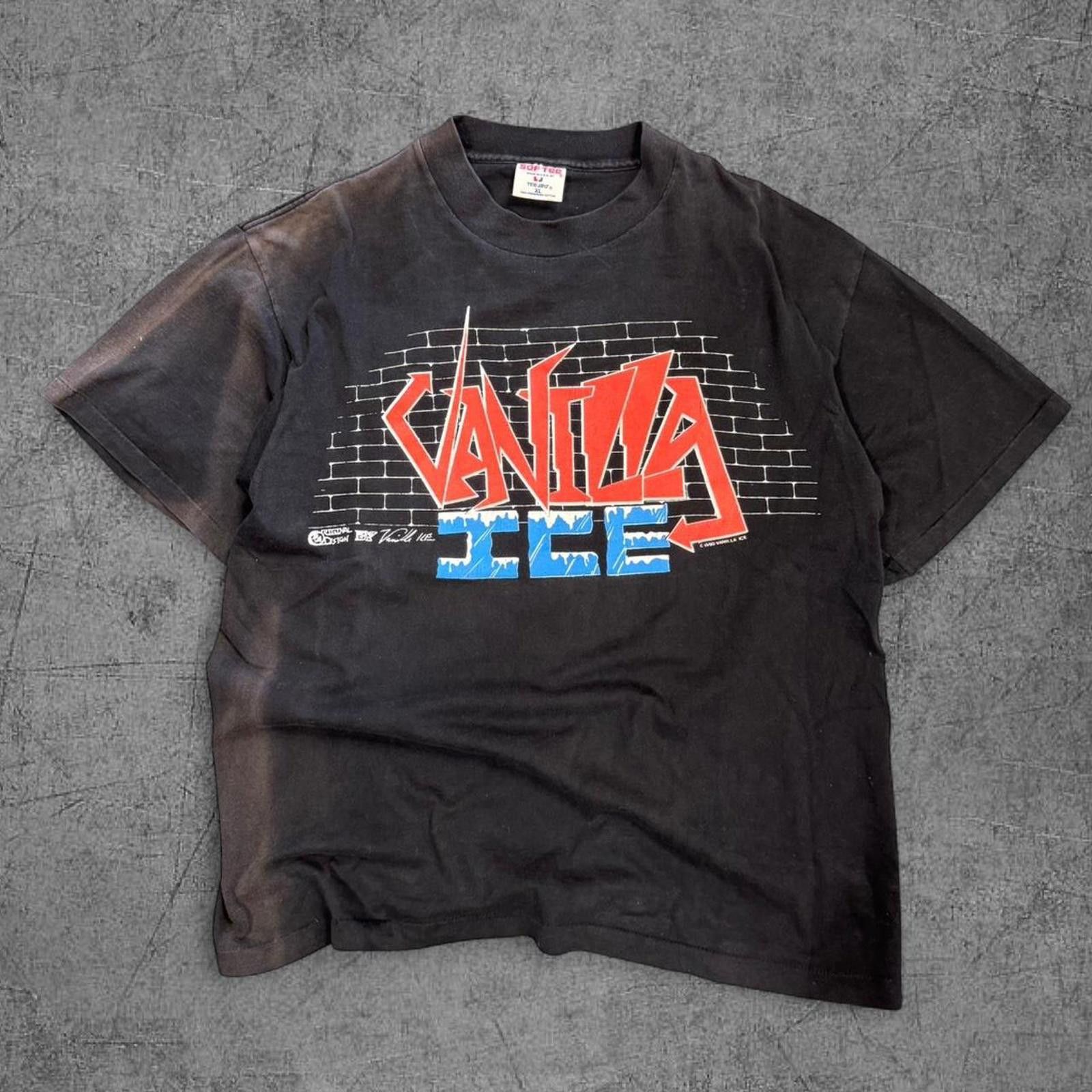 Rap Tees Vintage 1990 Vanilla Ice Rap Tee Size US XL / EU 56 / 4 - 1 Thumbnail