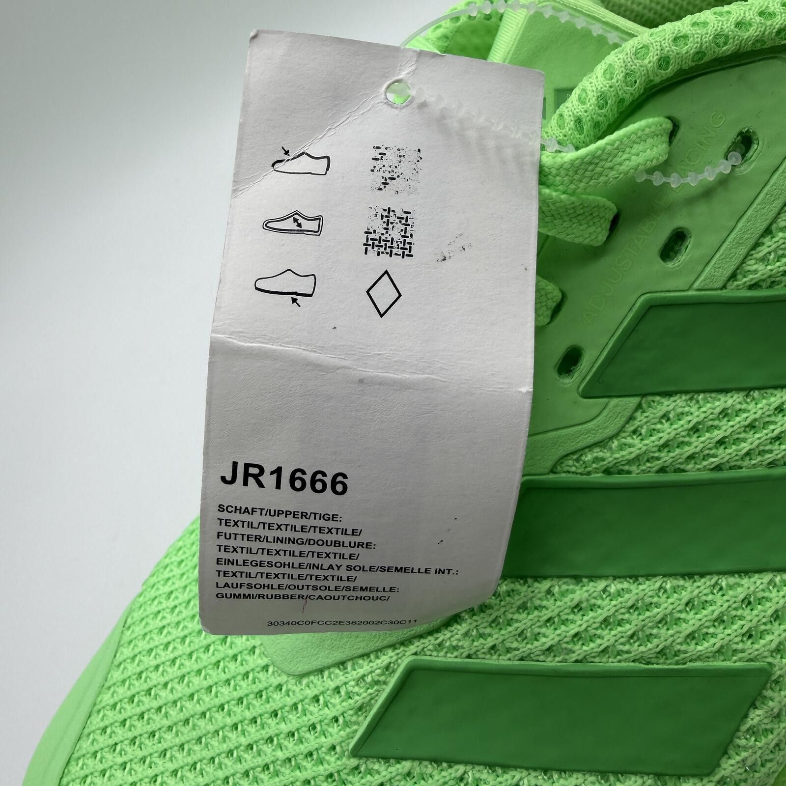 Adidas Adidas Dropset 3 Trainer Bright Green Lime Men Sz 9.5 JR1666 Size US 9.5 / EU 42-43 - 8 Thumbnail