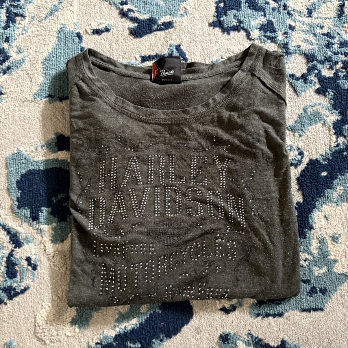 Harley Davidson Vintage Harley Davidson long sleeve shirt Size S / US 4 / IT 40 - 4 Thumbnail