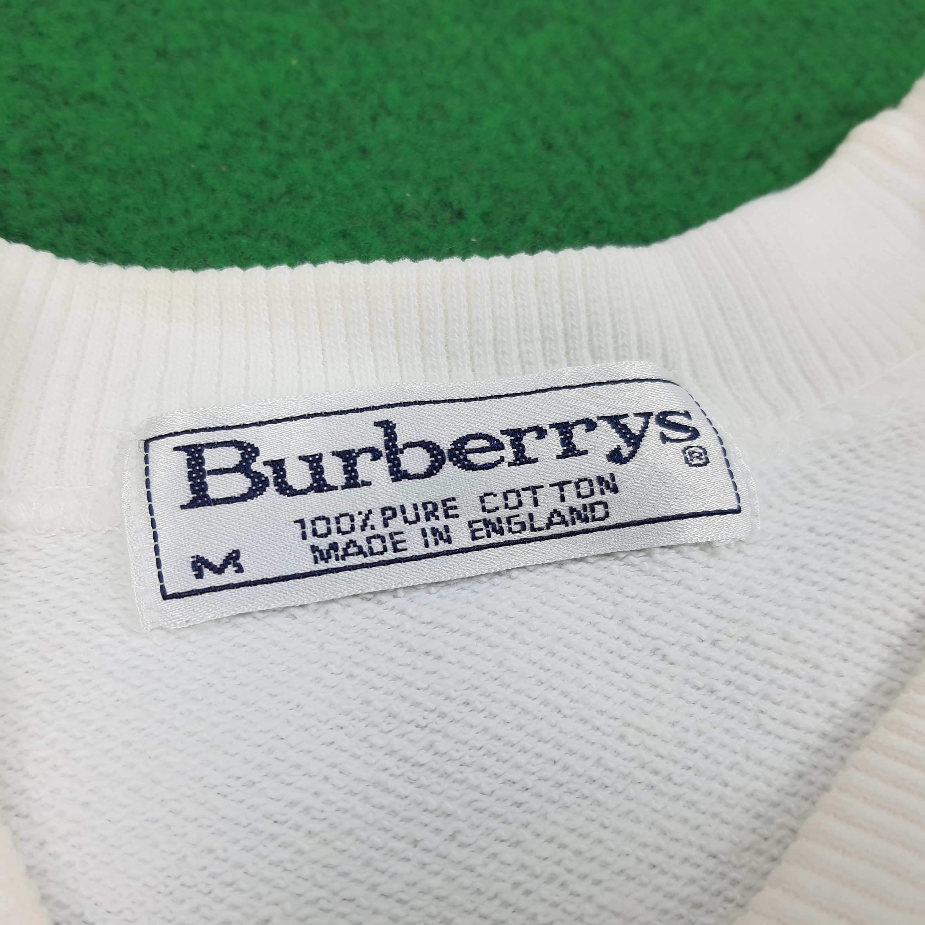 Burberry × Vintage Vintage Burberrys of London Spell Out Sweatshirt Size US M / EU 48-50 / 2 - 5 Thumbnail