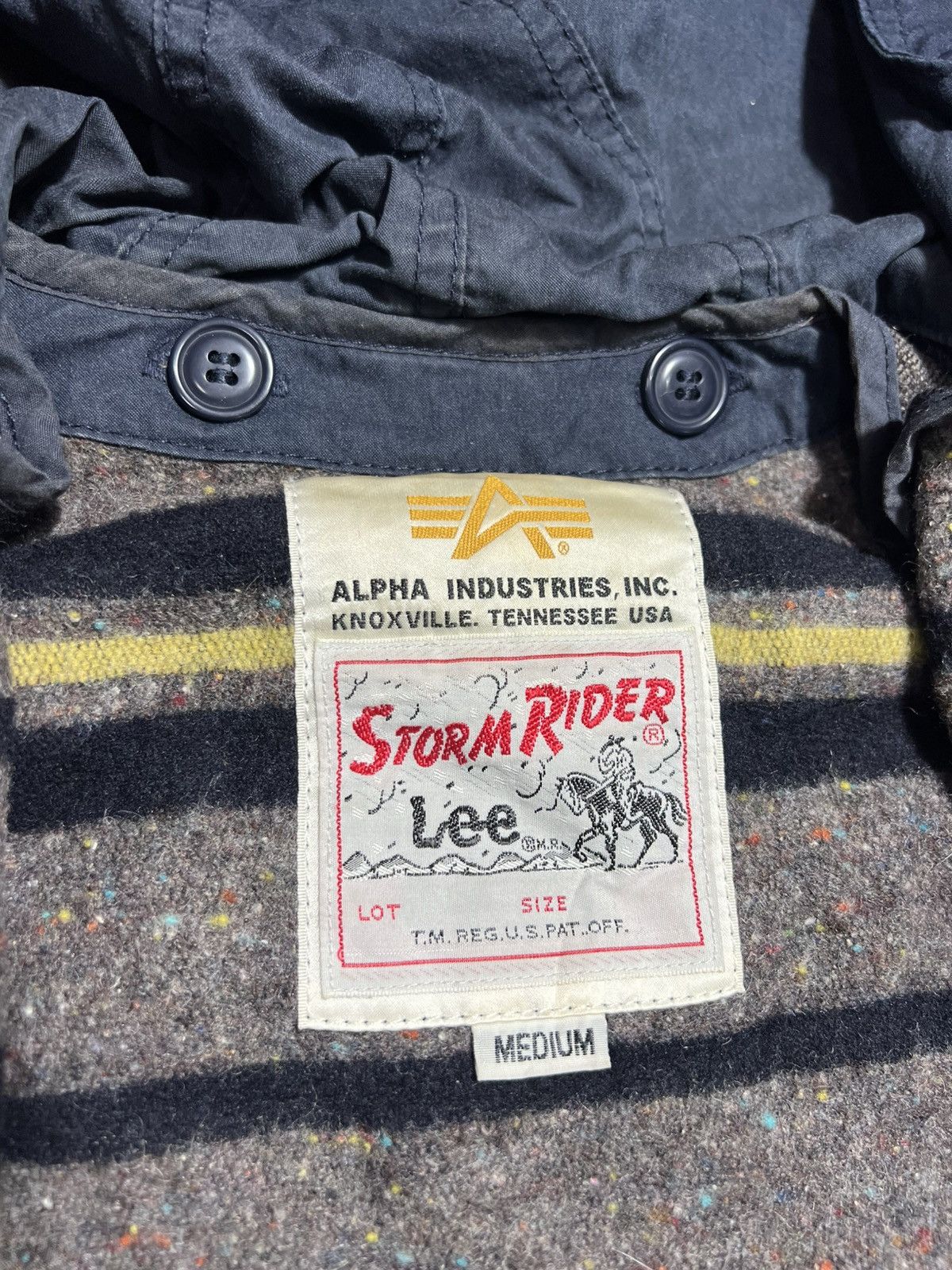 Alpha Industries Special edition Alpha Industries x Lee Storm Rider Size US M / EU 48-50 / 2 - 7 Thumbnail