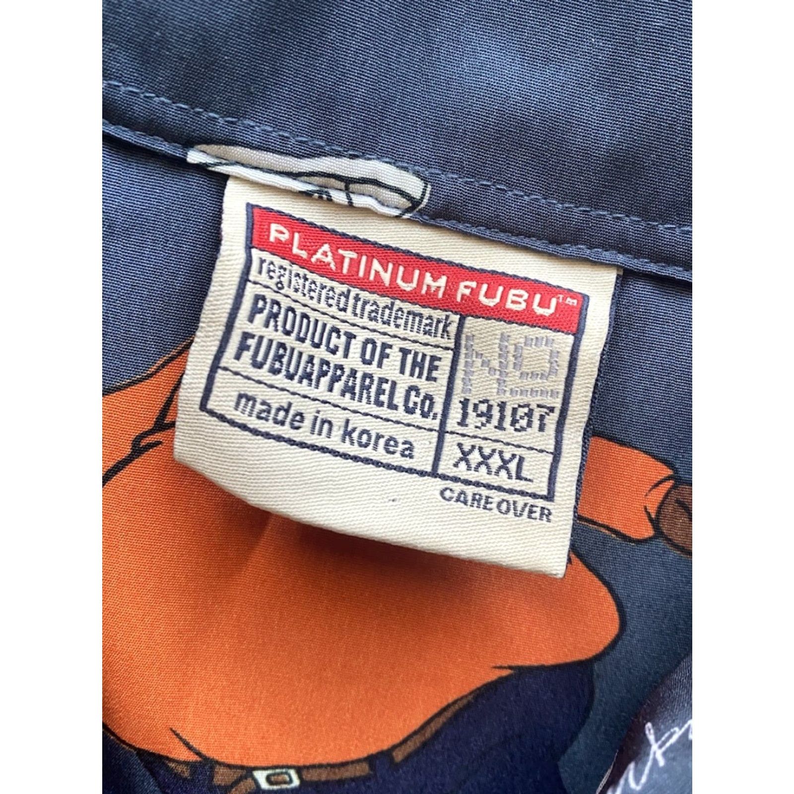 Fubu Platinum FUBU Fat Albert The Junkyard Gang Button Shirt Men’s 3XL Made In Korea Size US XXL / EU 58 / 5 - 6 Thumbnail