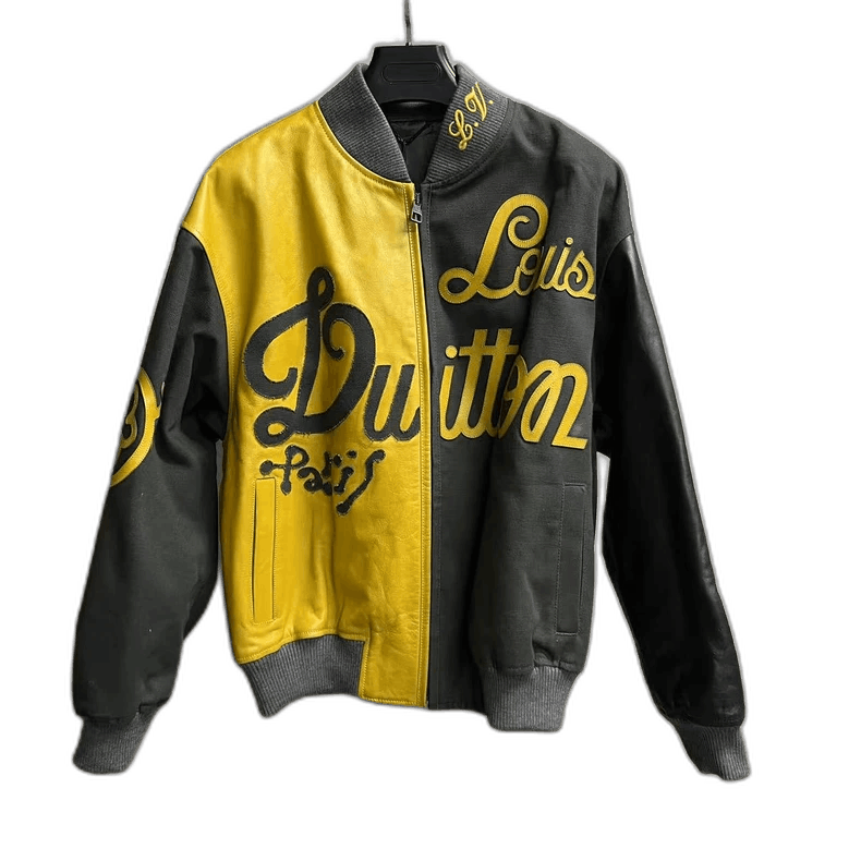 Louis Vuitton Louis Vuitton Black and Yellow Colorblock Jacket Size US L / EU 52-54 / 3 - 1 Thumbnail