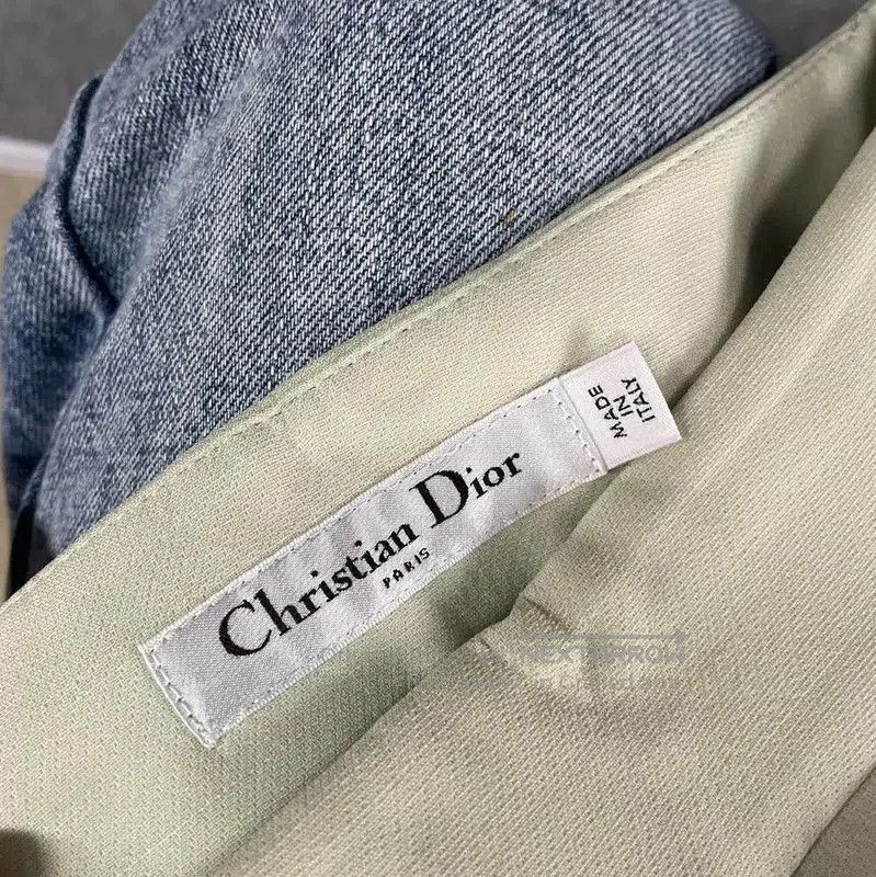 Dior Dior Green Summer Short Skirt . Size 23" - 7 Thumbnail