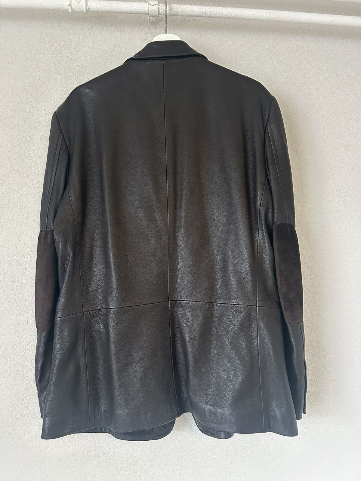 Gucci Gucci Leather Blazer - Tom Ford Era Size US M / EU 48-50 / 2 - 9 Thumbnail
