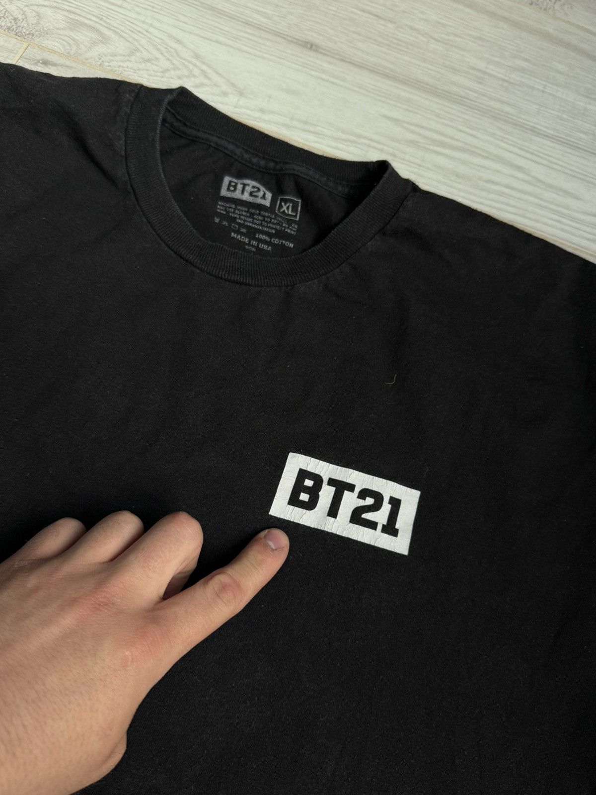 Anti Social Social Club × Designer Anti Social Social Club X bt21 T-shirt Size US XL / EU 56 / 4 - 4 Thumbnail