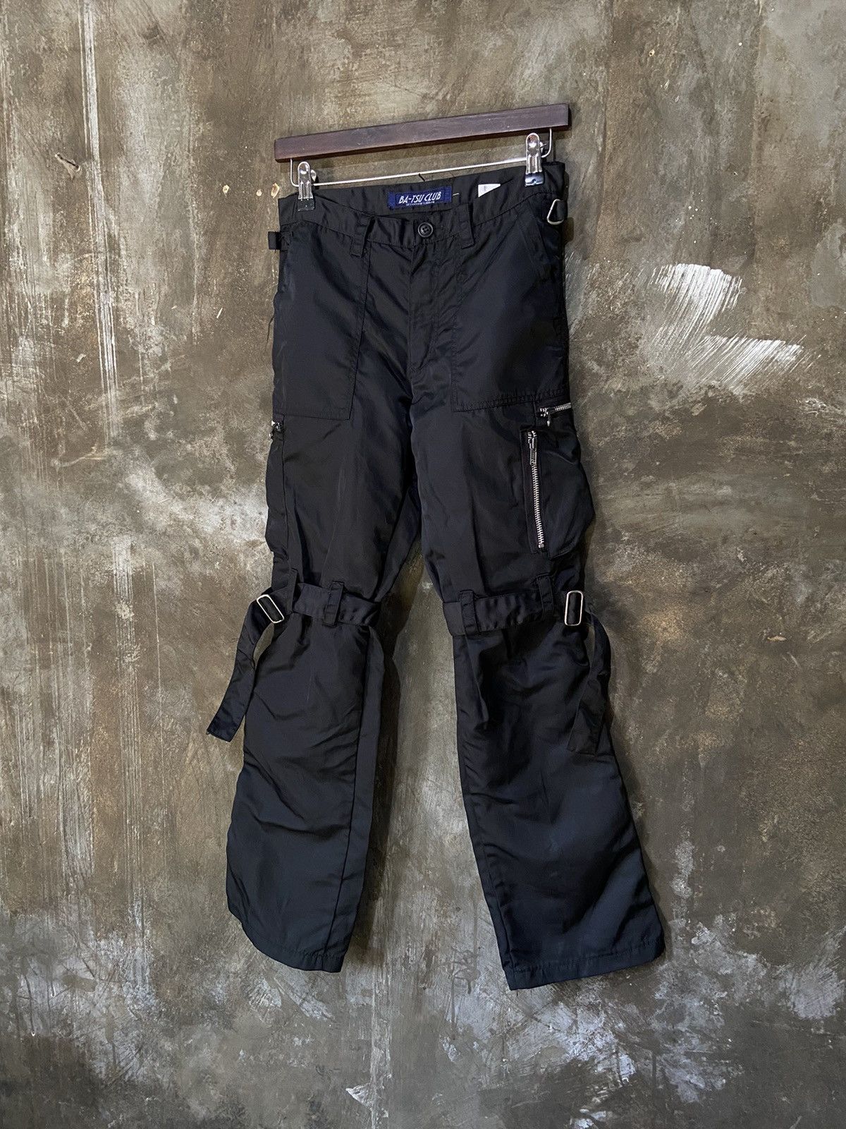 Japanese Brand × Le Grande Bleu (L.G.B.) × Seditionaries Japanese-Batsu Nylon Bondage Pants Size US 30 / EU 46 - 2 Thumbnail