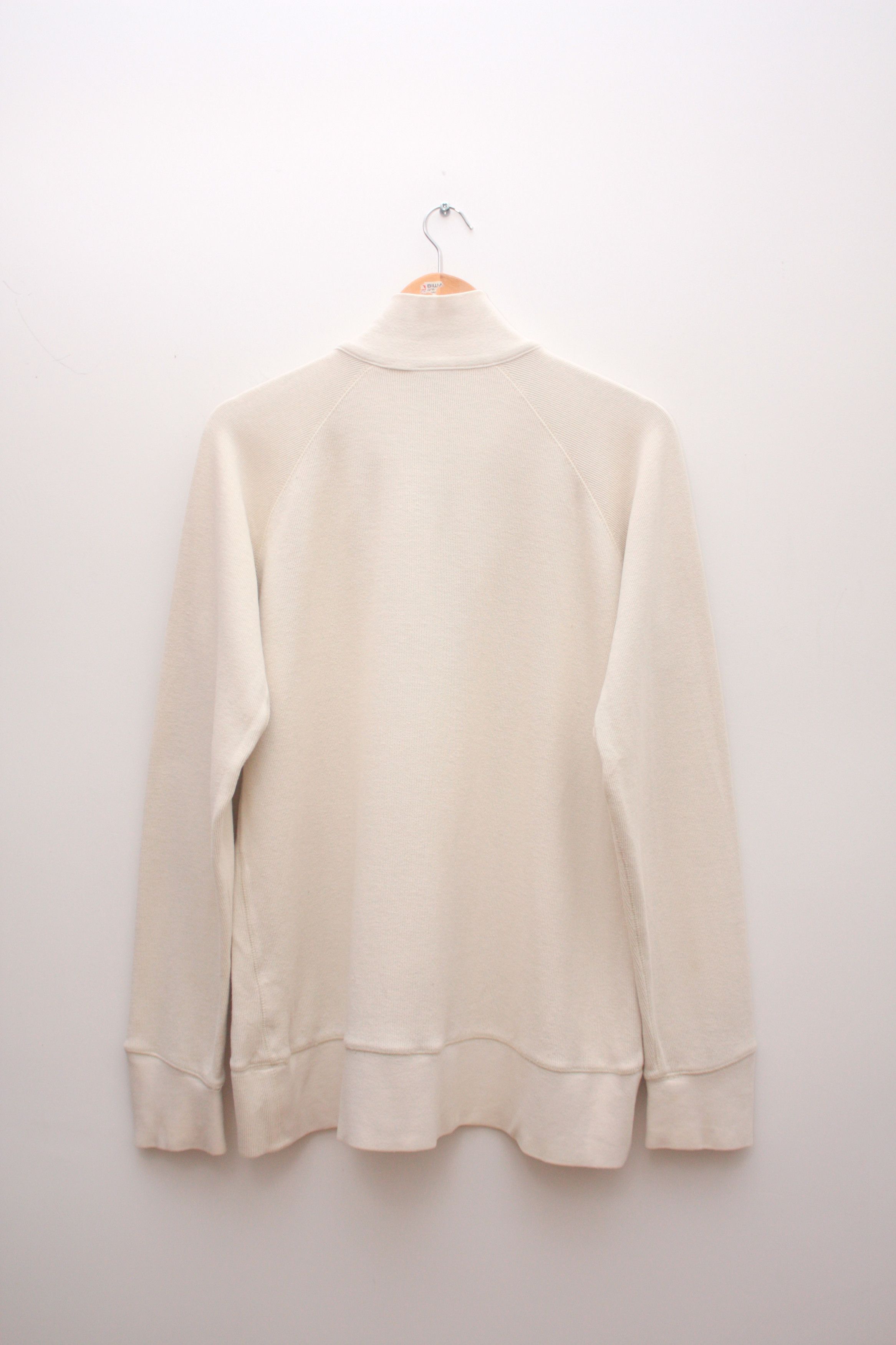Nike Nike Vintage Beige Snapt-T Pullover Sweat Medium Size US M / EU 48-50 / 2 - 4 Thumbnail