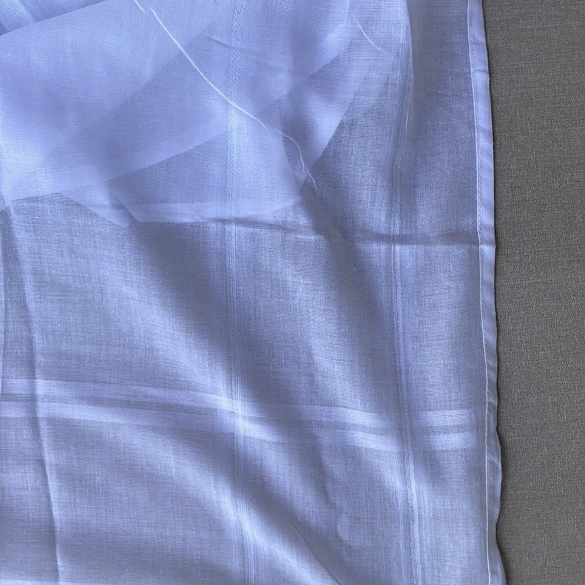 Other White lightweight scarf Size ONE SIZE - 5 Thumbnail