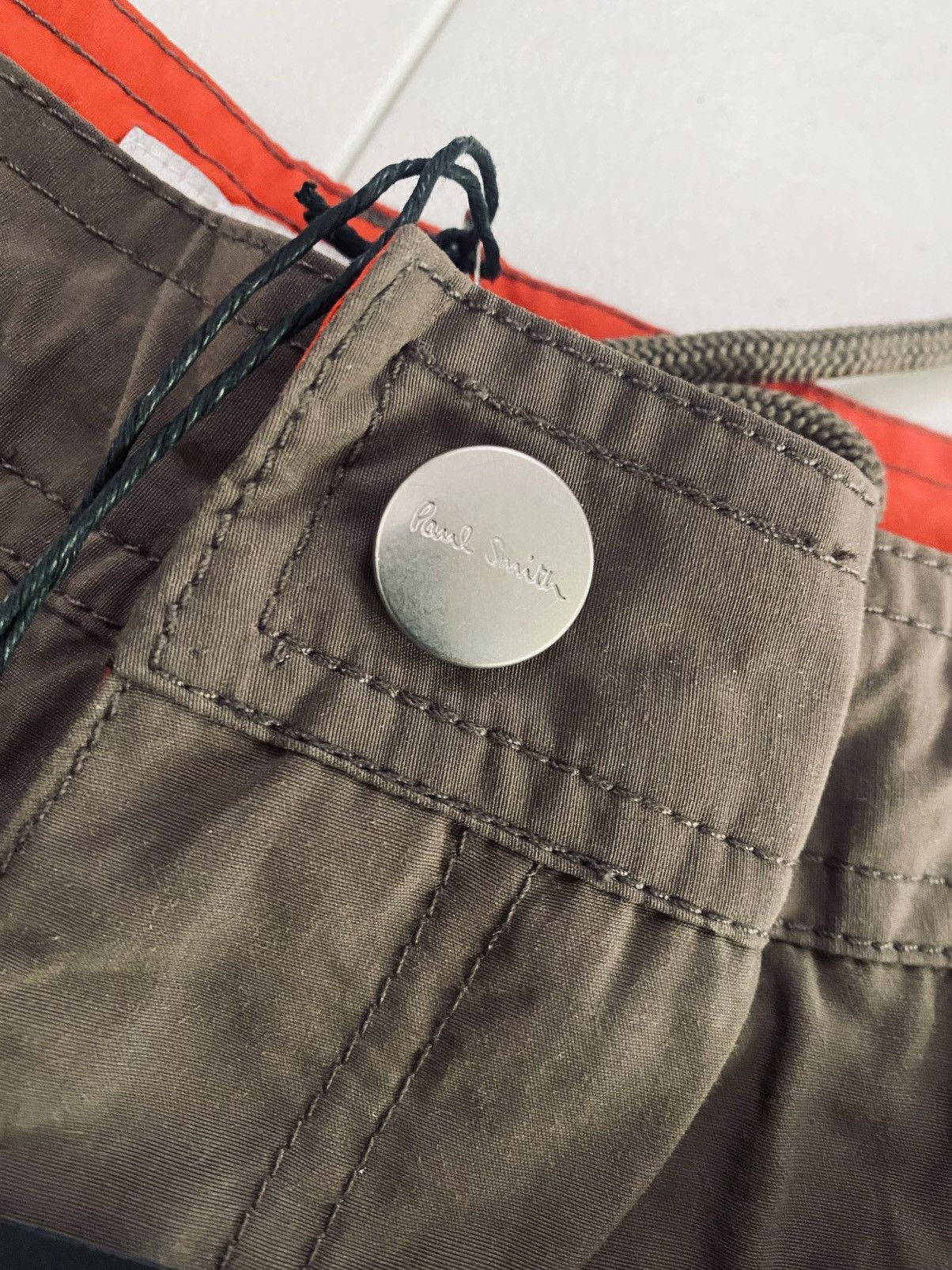 Paul Smith Paul Smith Muted Brown Slim Swim Short Made for Travel L NWT Size US 34 / EU 50 - 3 Thumbnail