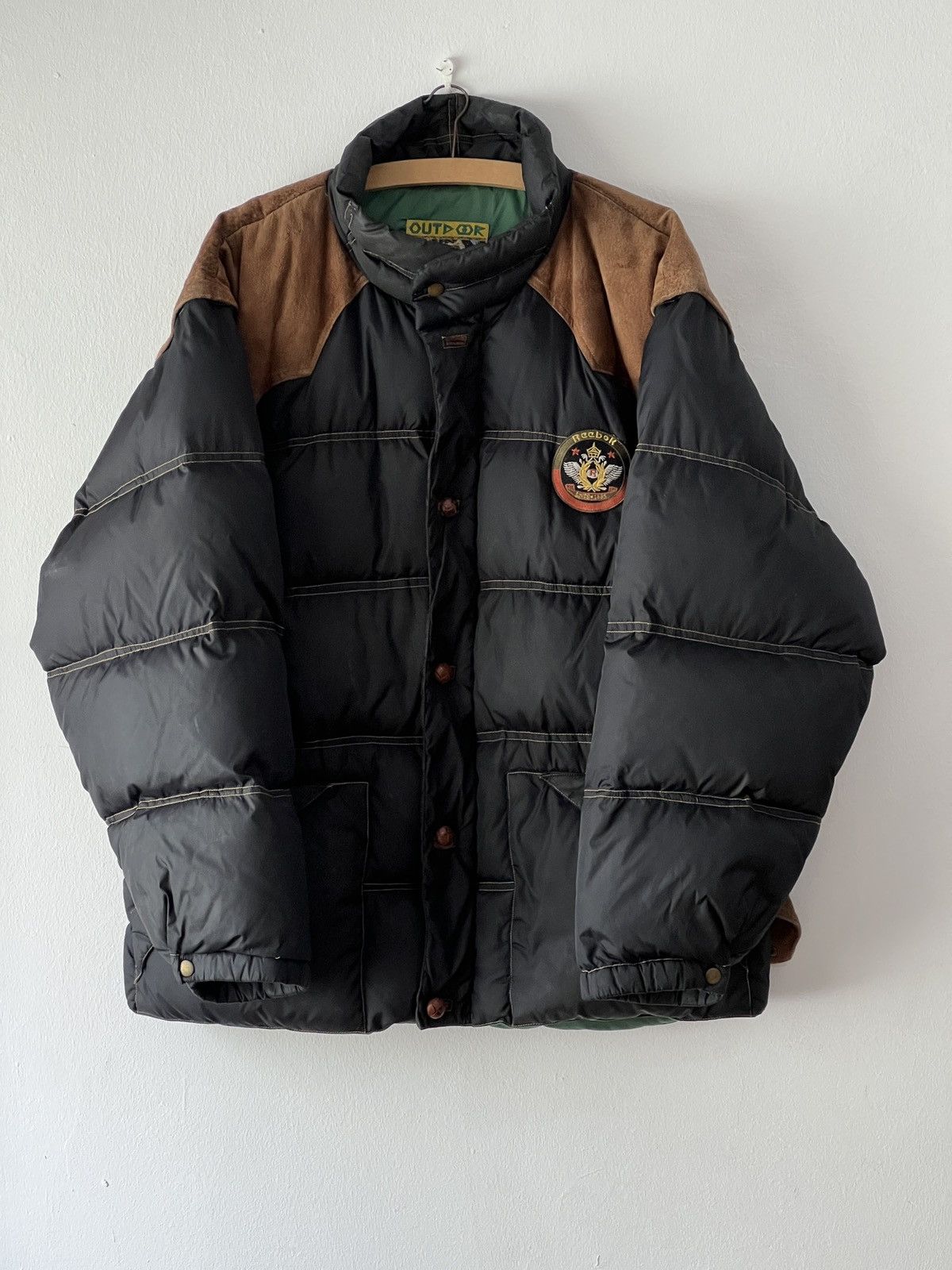 Reebok × Streetwear × Vintage Vintage Reebok Outdoor padded
