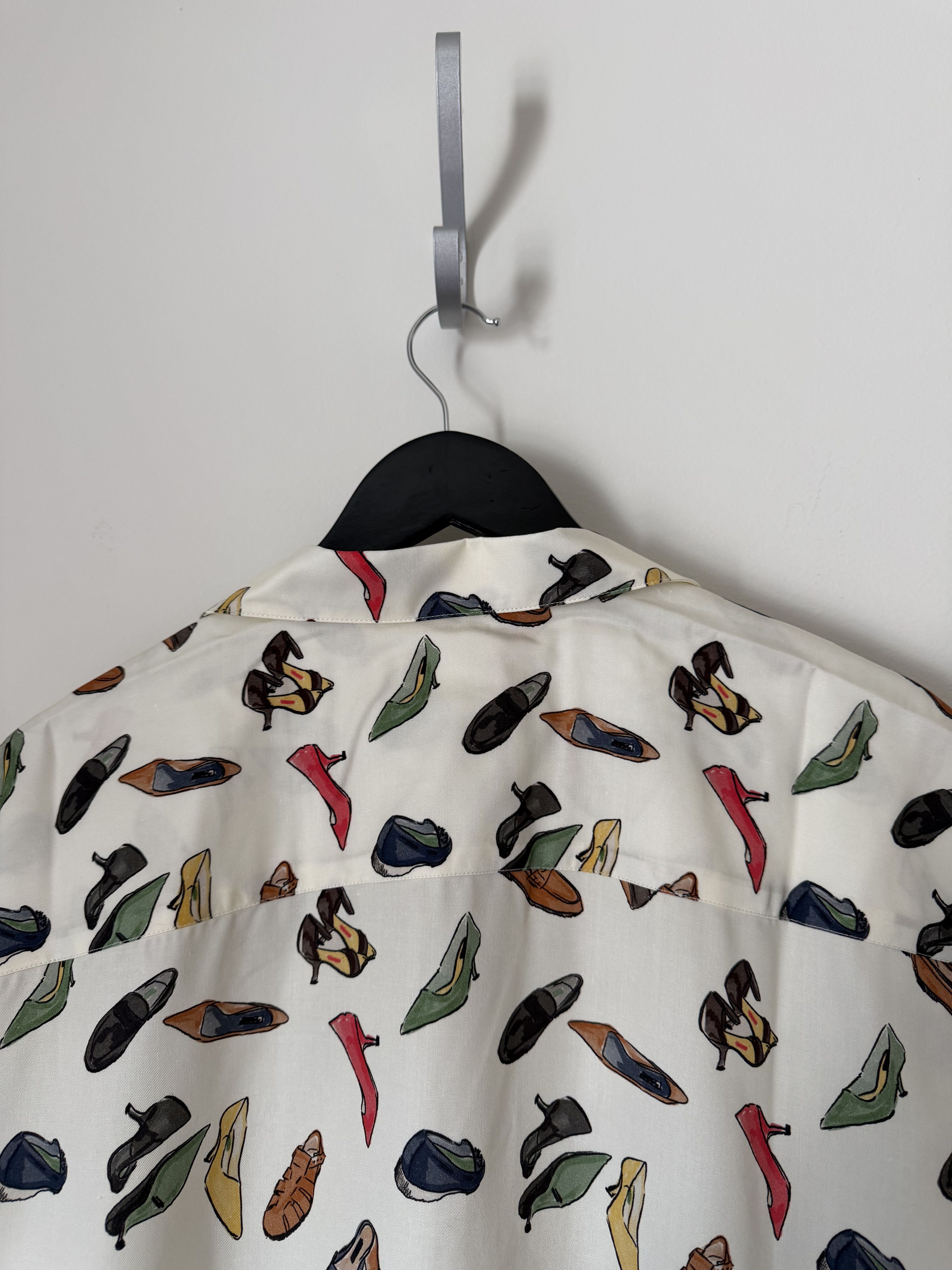 Aime Leon Dore Aime Leon Dore Shoes Printed Leisure Shirt in White Size US XL / EU 56 / 4 - 6 Thumbnail