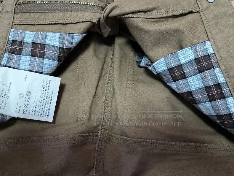 Junya Watanabe Junya Watanabe x Levis Khaki Denim Jeans. Size US 32 / EU 48 - 6 Thumbnail